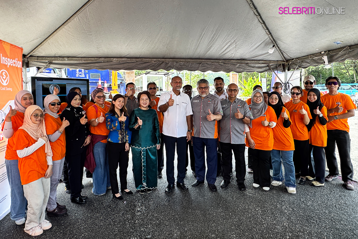 Demonstrasi sistem pemeriksaan bawah kenderaan berkuasa AI oleh PUSPAKOM.