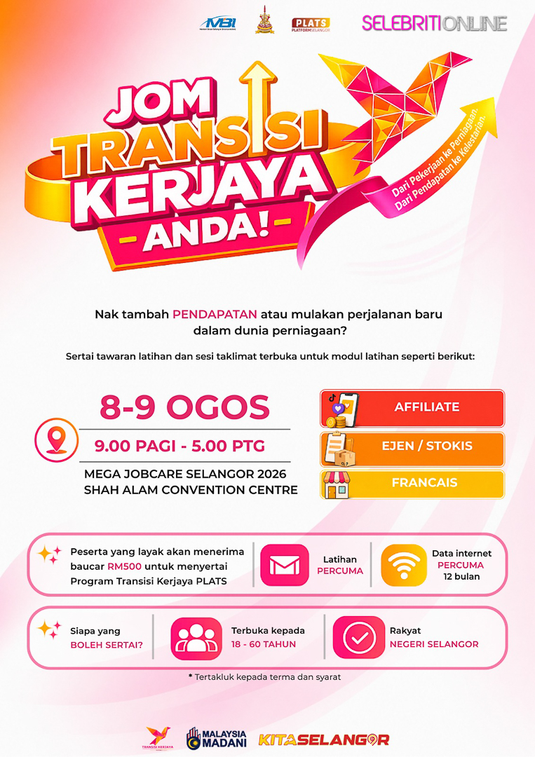 Taklimat Program Transisi Kerjaya PLATS di Mega JobCare Selangor bersama MYFutureJobs.