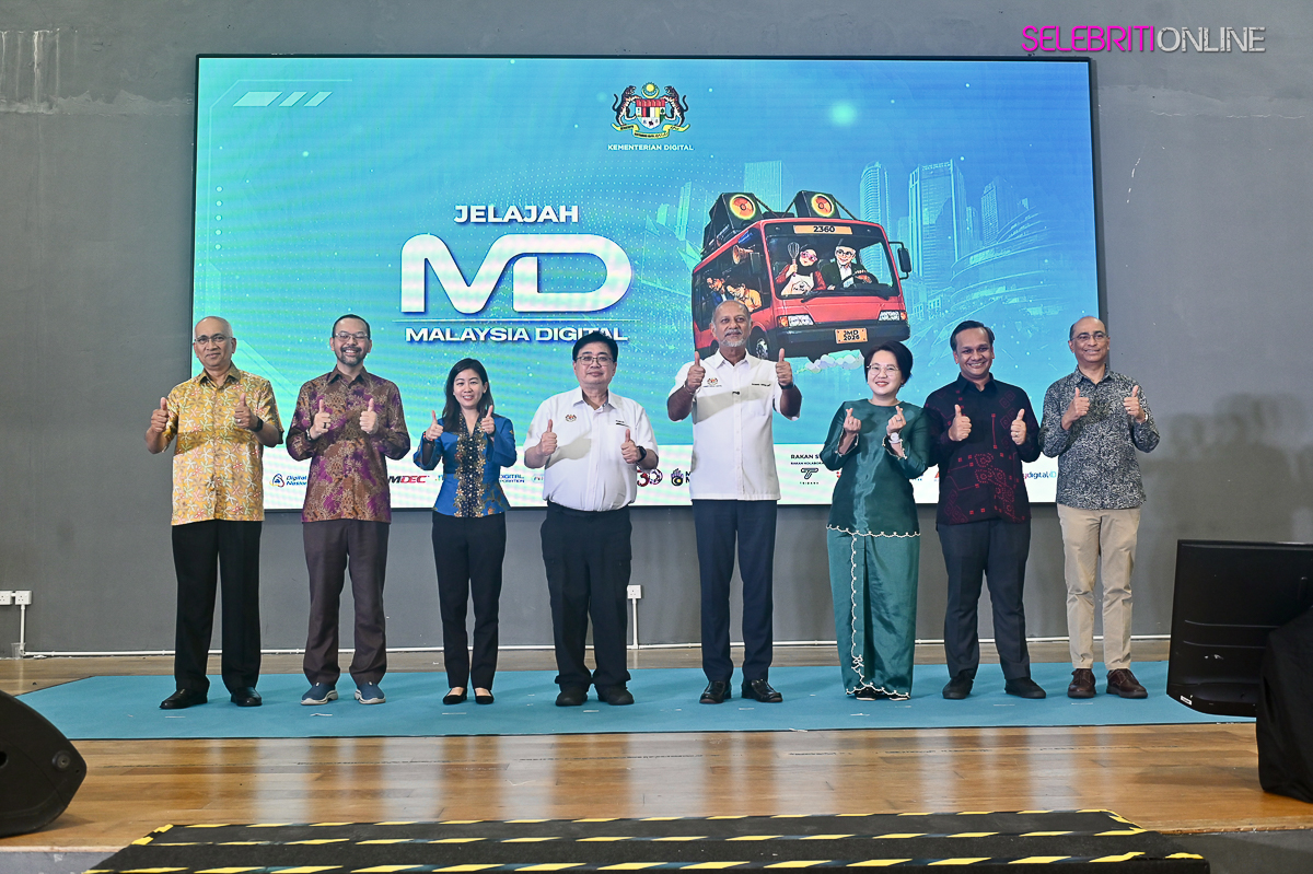 Majlis pelancaran Jelajah Malaysia Digital 2026 di Damansara Damai.