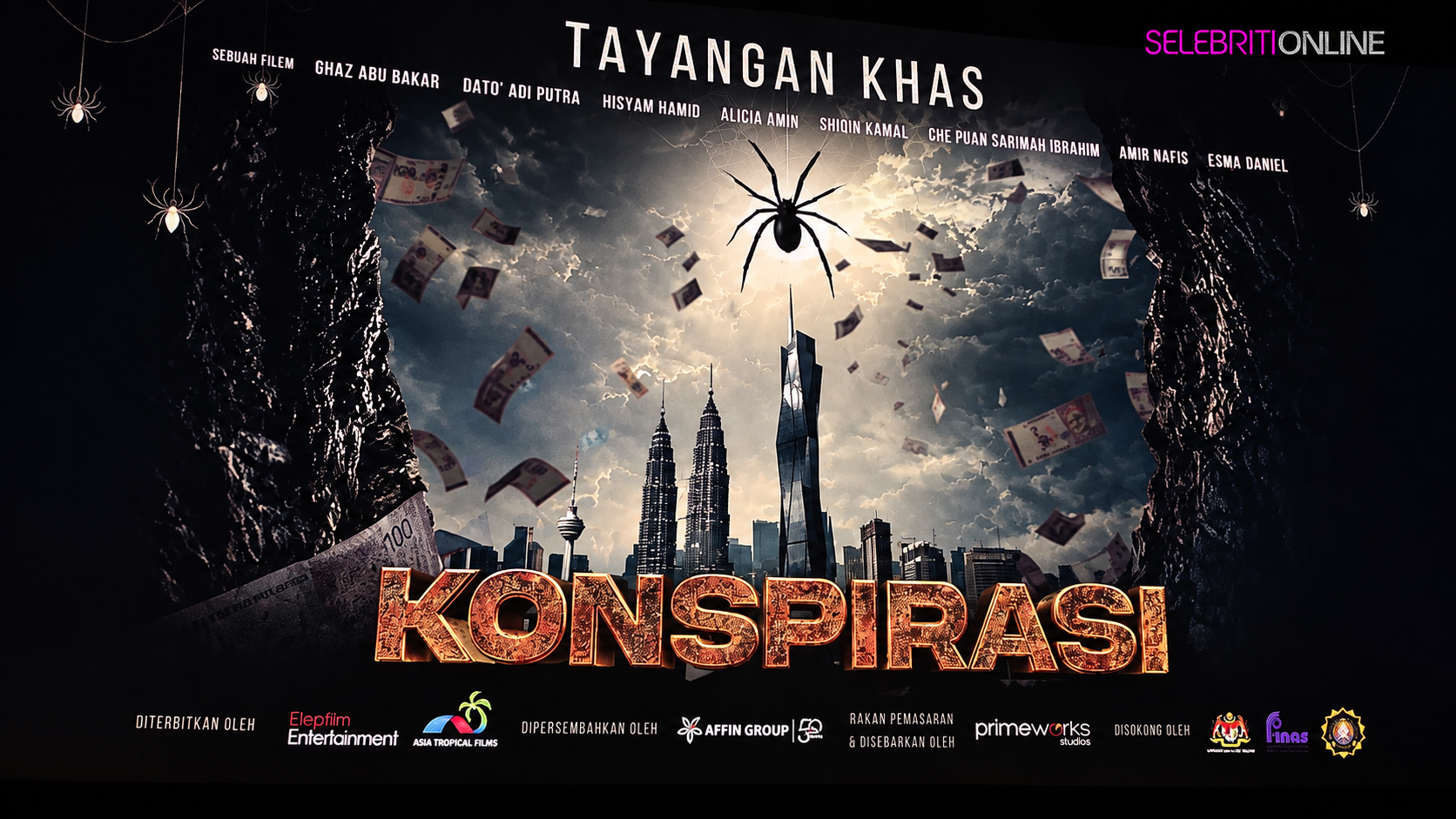Konspirasi kembali ke pawagam menerusi versi potongan khas arahan Ghaz Abu Bakar.
