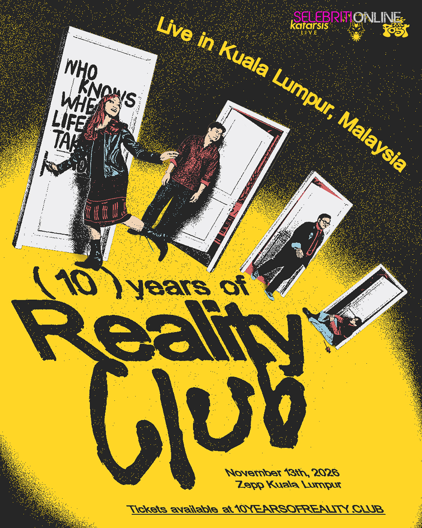 Reality Club bakal meraikan perjalanan 10 tahun menerusi konsert di Zepp Kuala Lumpur.