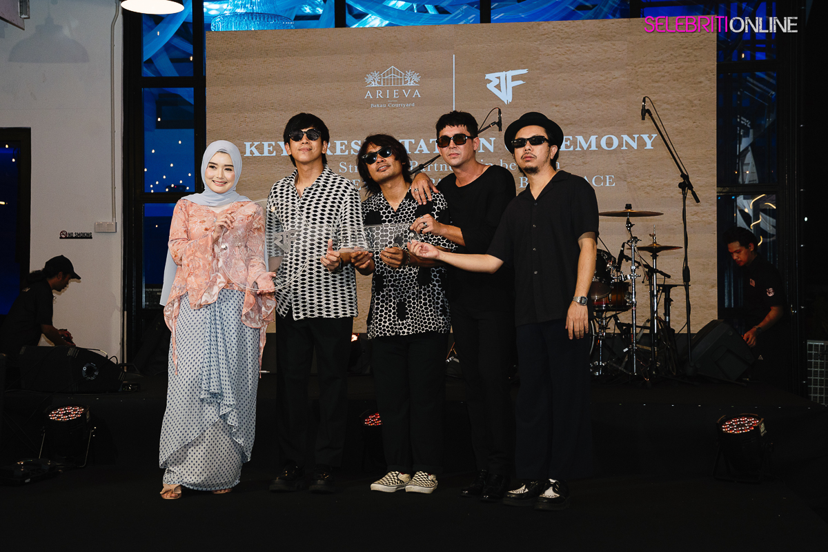 Pelancaran ARIEVA Bakau Courtyard di Klang bersama kumpulan Bunkface.