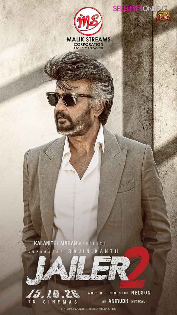JAILER 2 Malaysia menampilkan Superstar Rajinikanth menerusi edaran Malik Streams Corporation