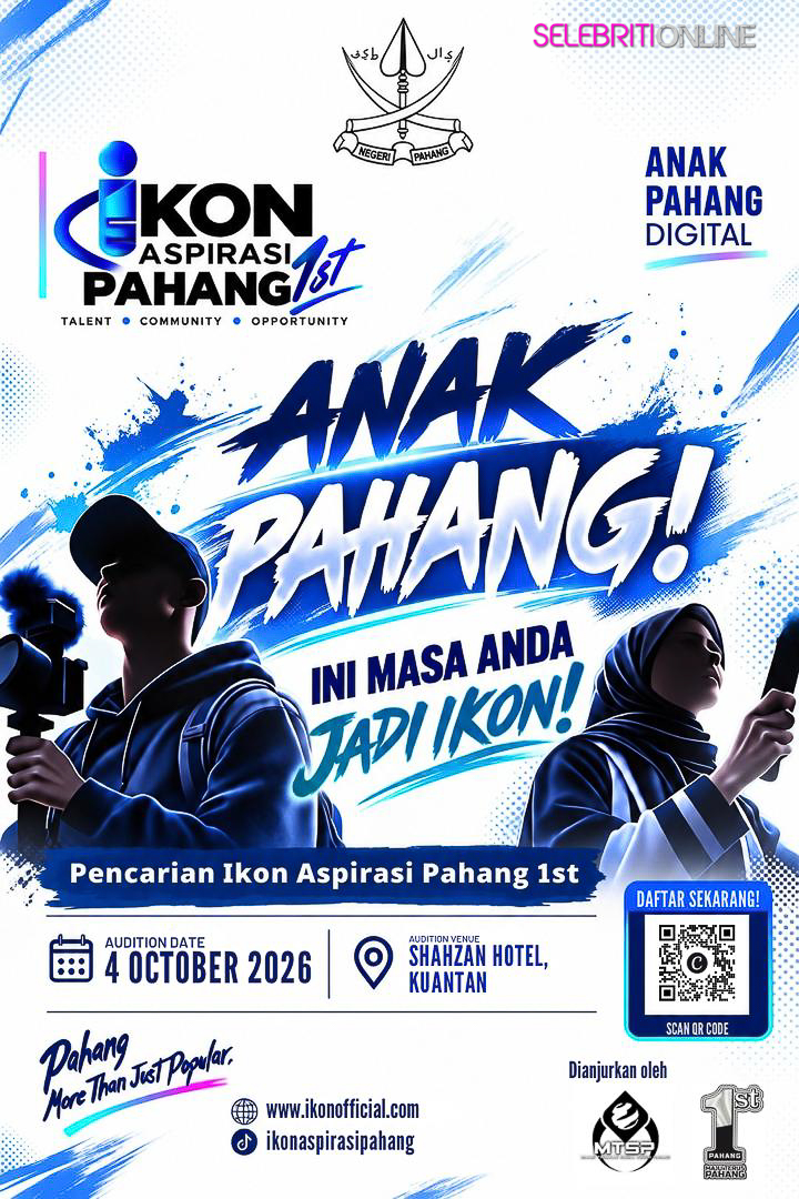 Nasha Aziz menjadi juri Ikon Aspirasi Pahang yang menawarkan hadiah RM10,000.