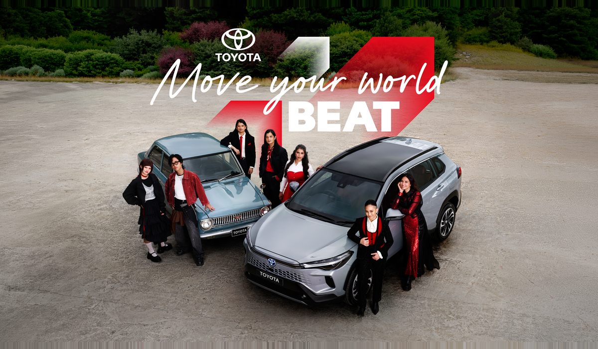 Tujuh bakat muzik dari enam negara bergabung menerusi projek Toyota Move Your World Beat.